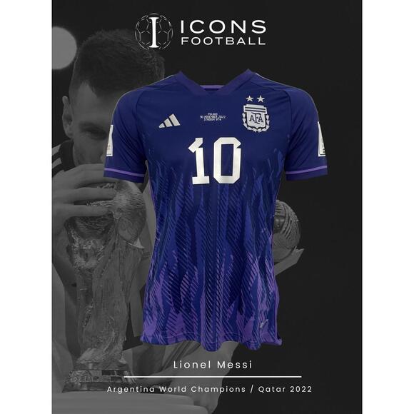 Medium Lionel Messi Argentina Vs Poland Qatar 2022 Stadium...